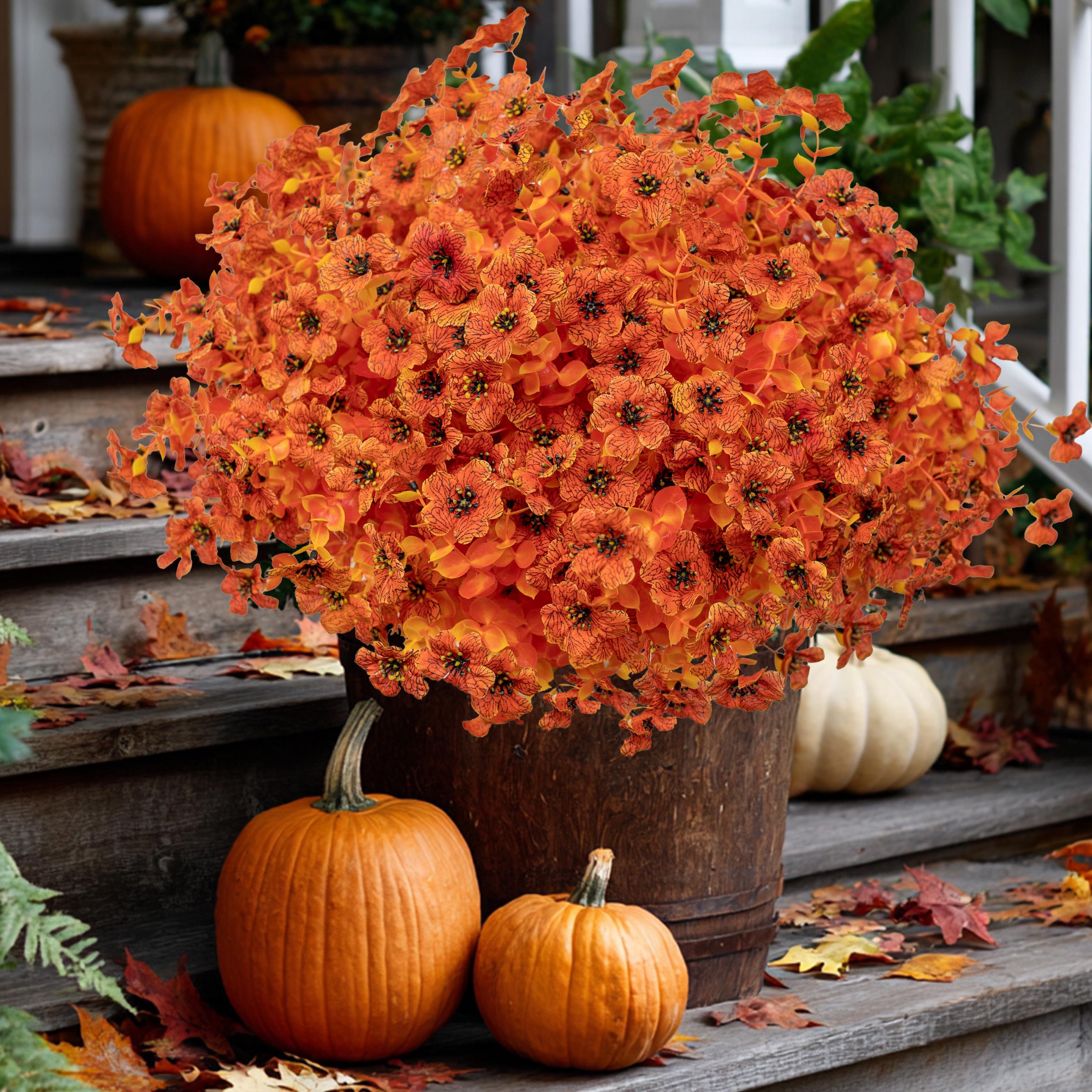 Artificial Fall Flowers and Mums