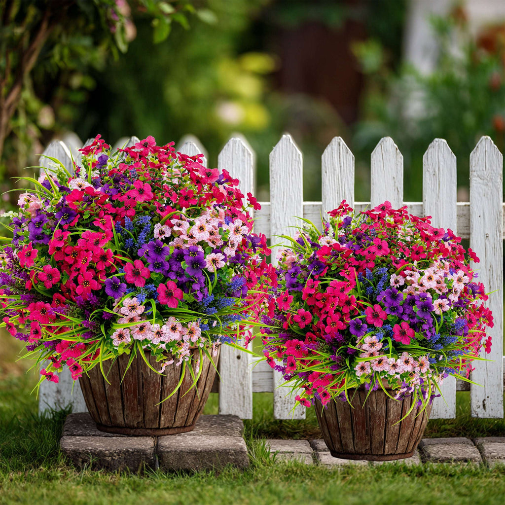 UV Resistant Artificial Flowers: Outdoor Home Wedding Decor