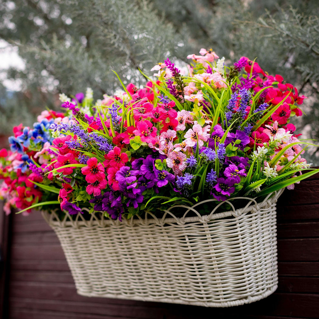 UV Resistant Artificial Flowers: Outdoor Home Wedding Decor