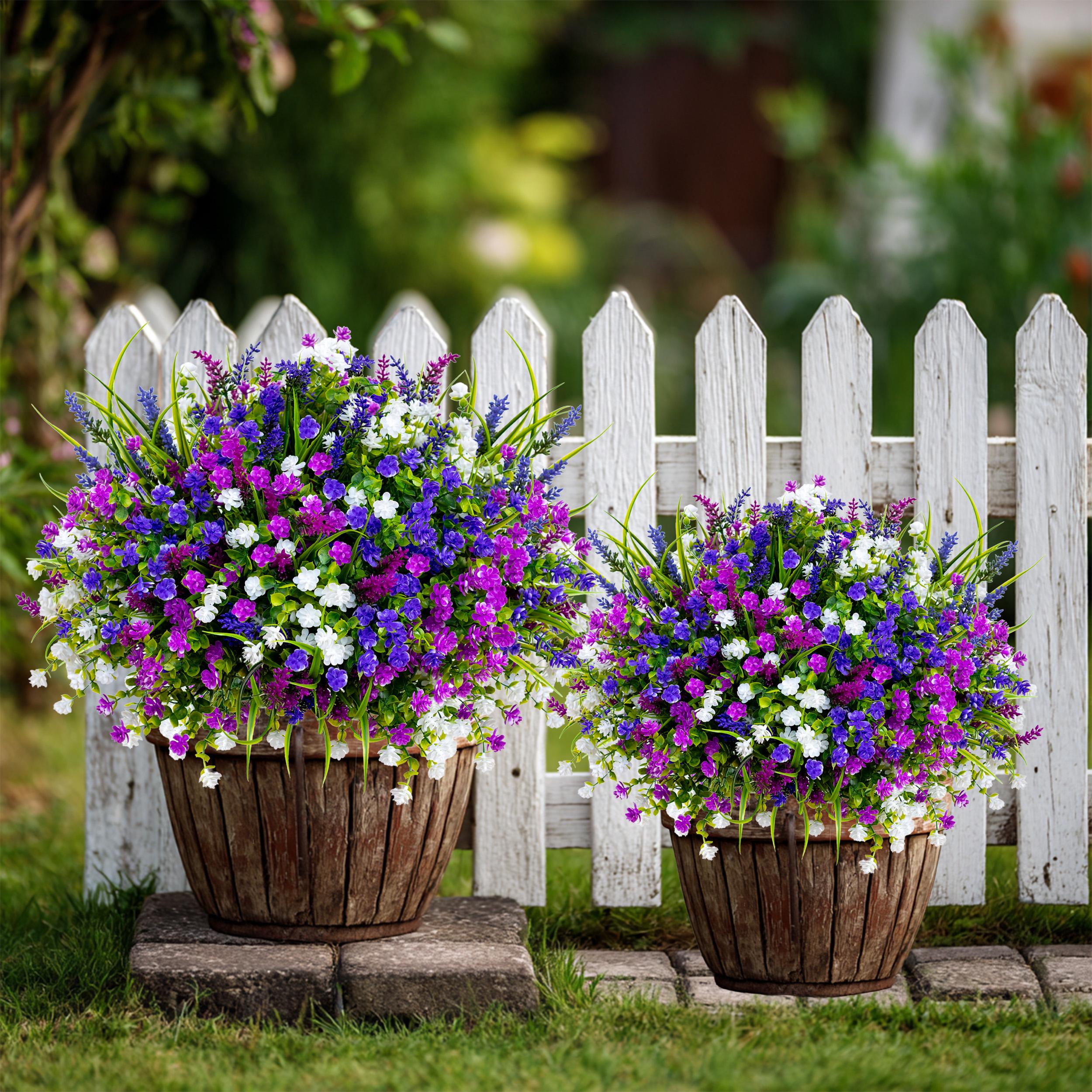 UV Resistant Artificial Flowers: Outdoor Faux Boxwood Greenery