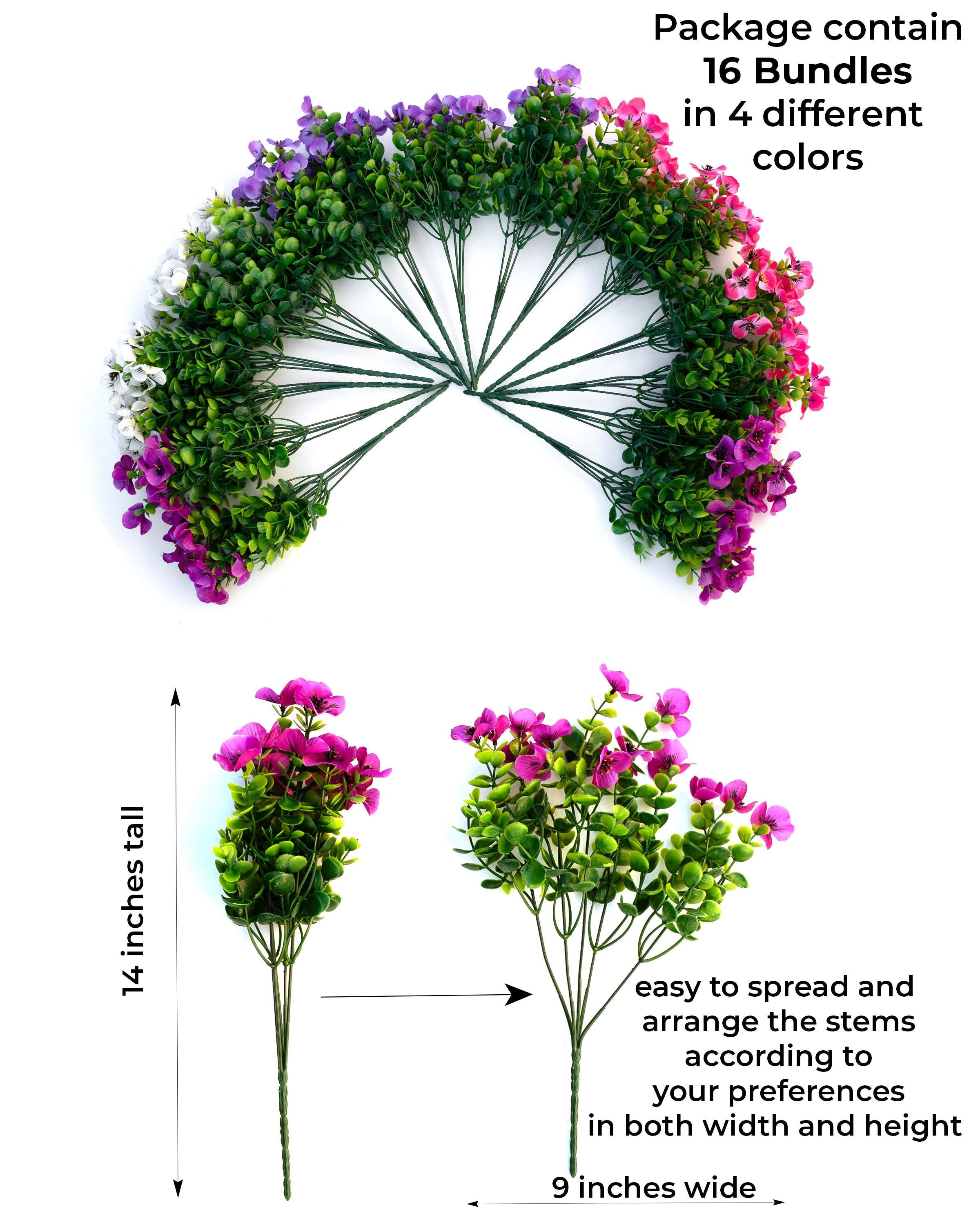Artificial Pansies: UV Resistant Faux Flowers for Outdoor Decor