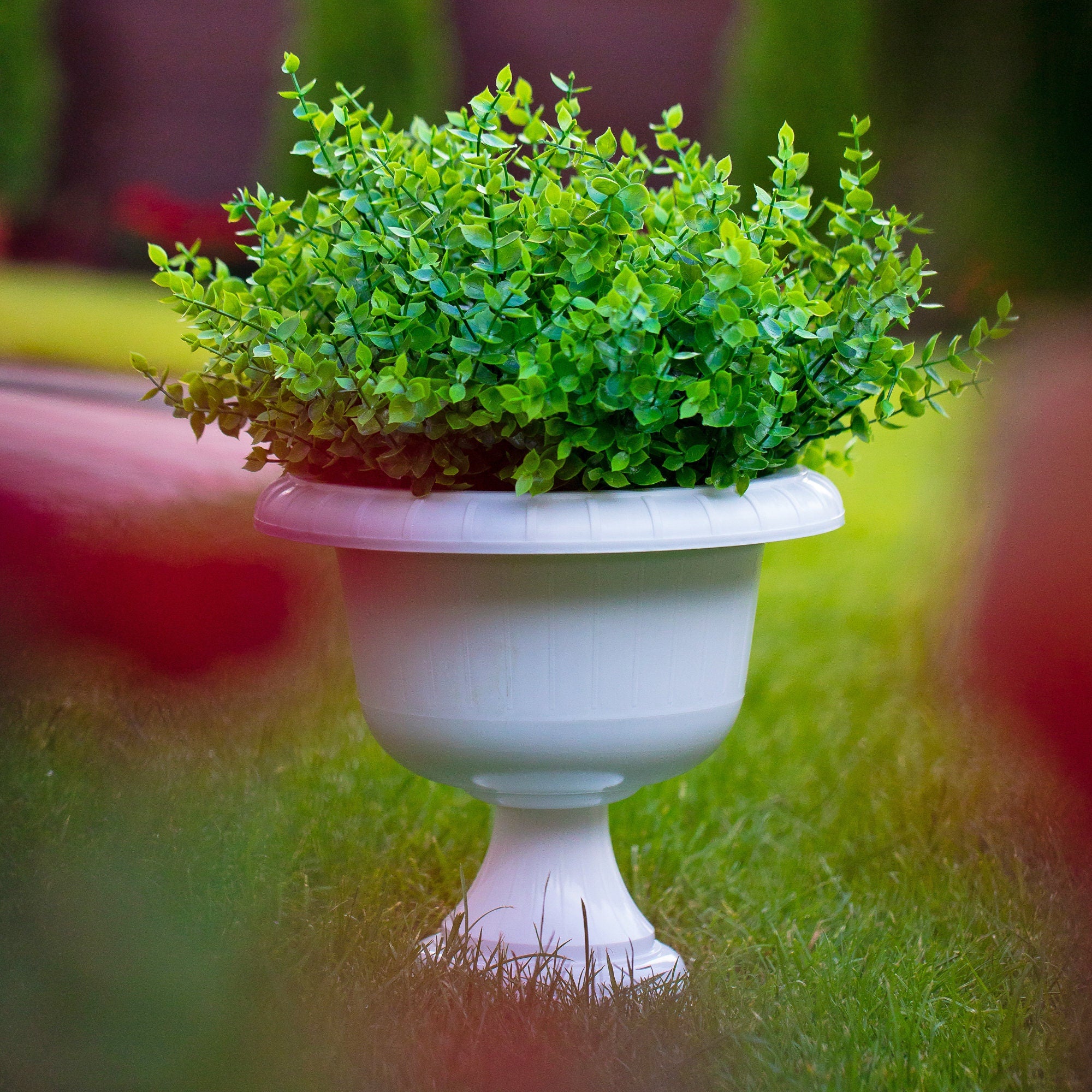 UV Resistant Artificial Boxwood Shrubs: Outdoor Wedding Greenery