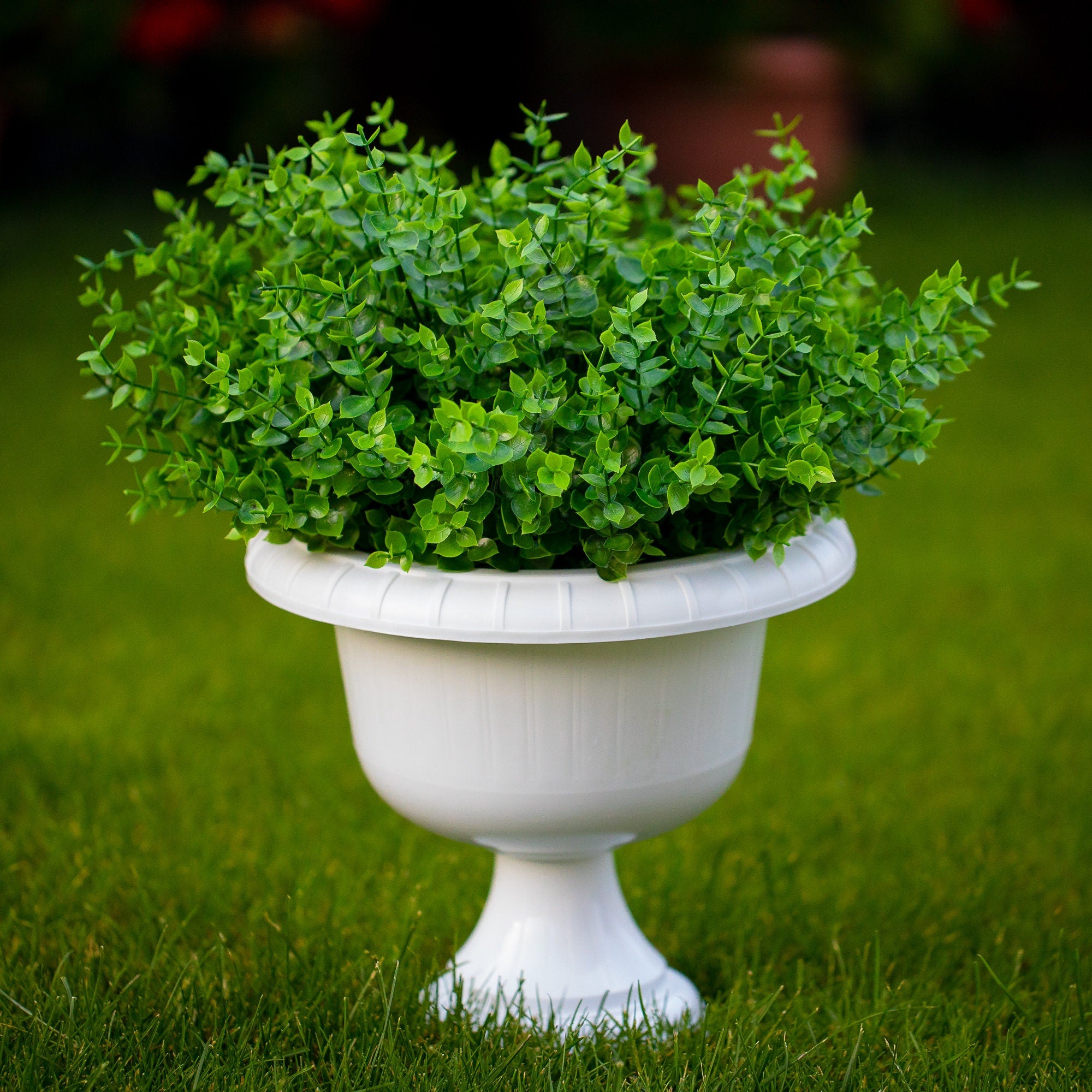 UV Resistant Artificial Boxwood Shrubs: Outdoor Wedding Greenery