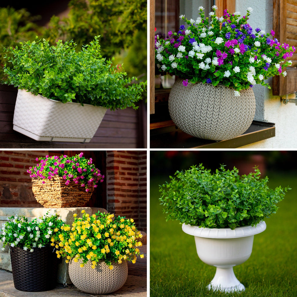 UV Resistant Artificial Boxwood Shrubs: Outdoor Wedding Greenery