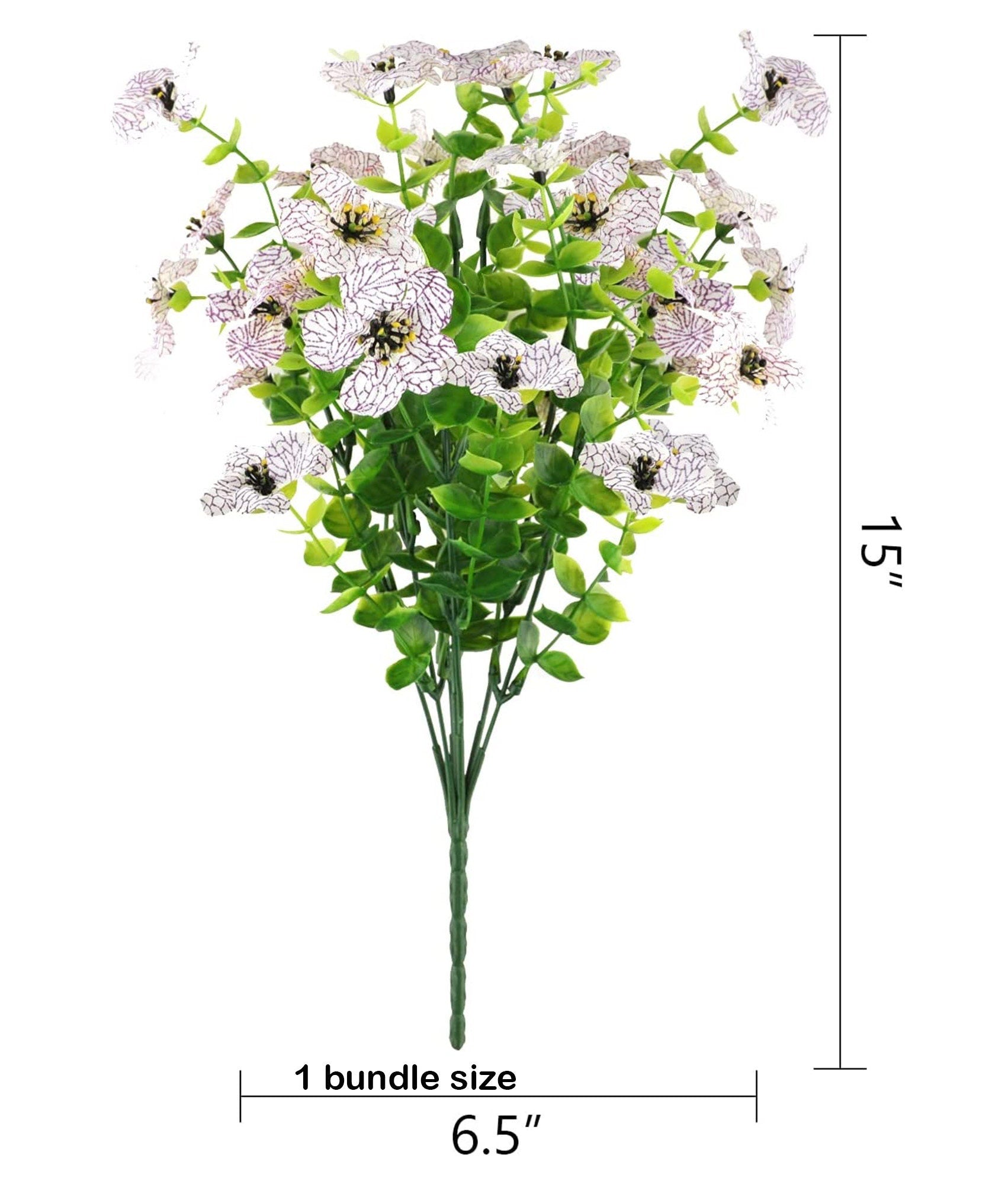 UV Resistant Artificial Flowers: Outdoor Home Decor, No Fade Greenery