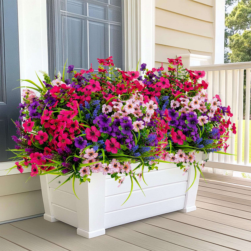 UV Resistant Artificial Flowers: Outdoor Home Wedding Decor