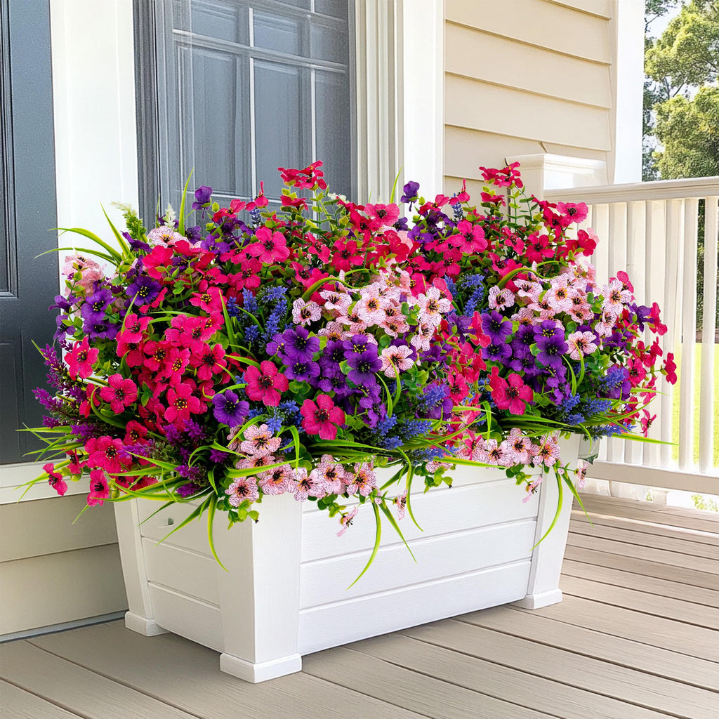 UV Resistant Artificial Flowers: Outdoor Home Wedding Decor