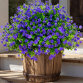 UV Resistant Purple Artificial Flowers: Outdoor Faux Greenery