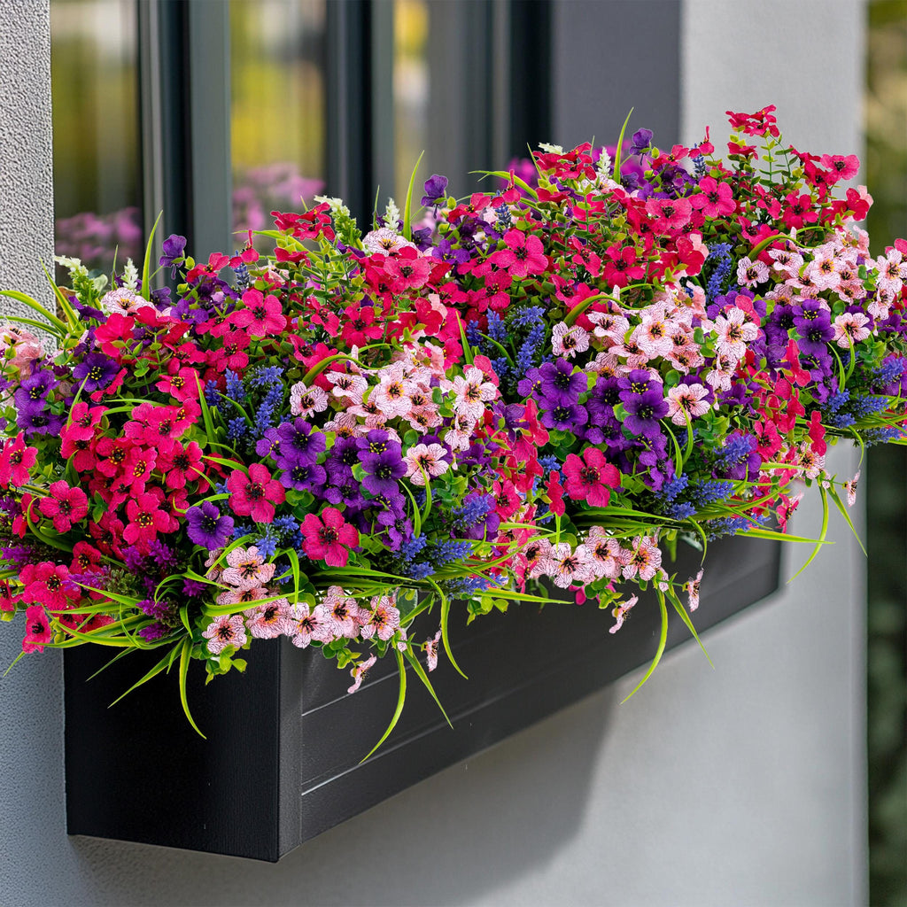 UV Resistant Artificial Flowers: Outdoor Home Wedding Decor