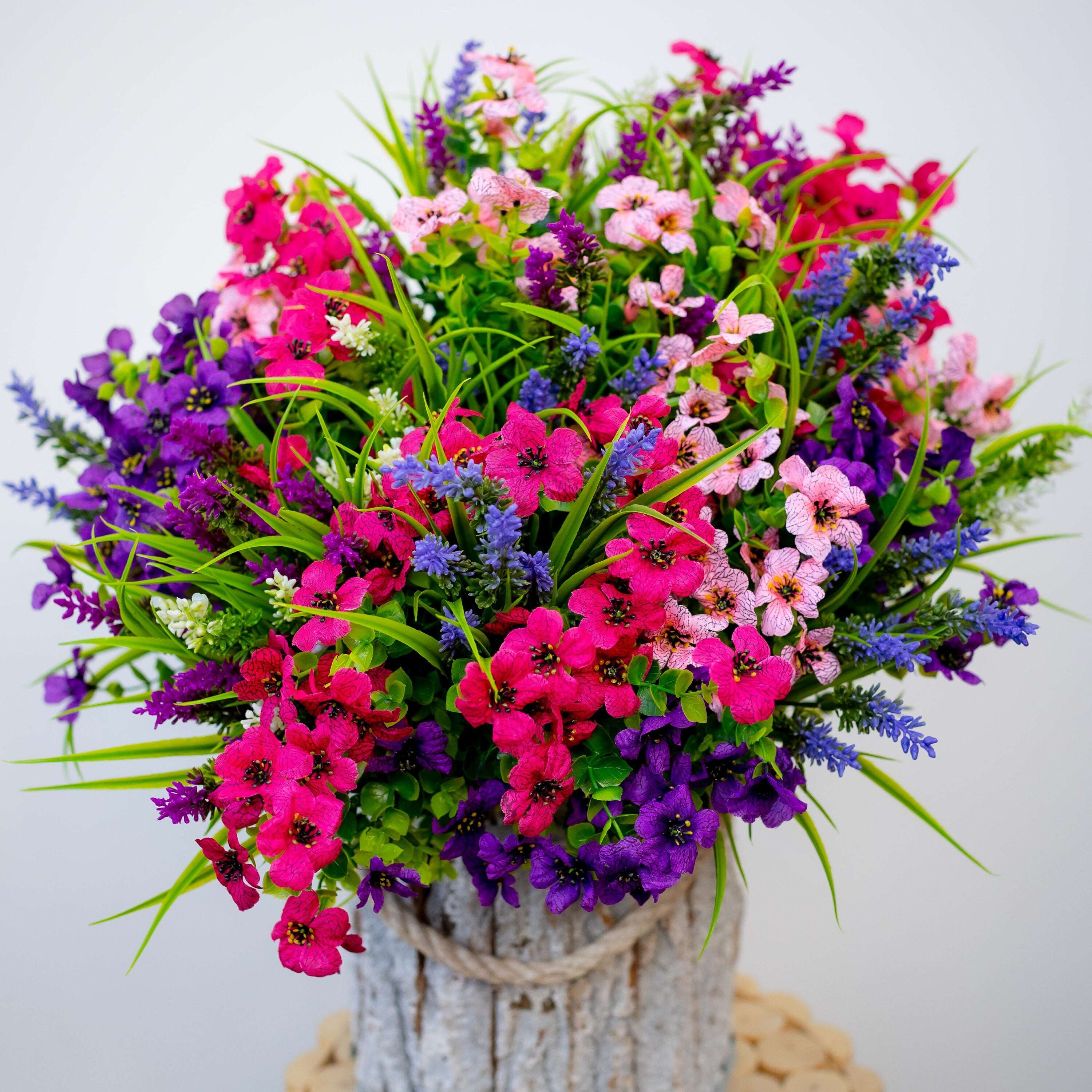 UV Resistant Artificial Flowers: Outdoor Home Wedding Decor