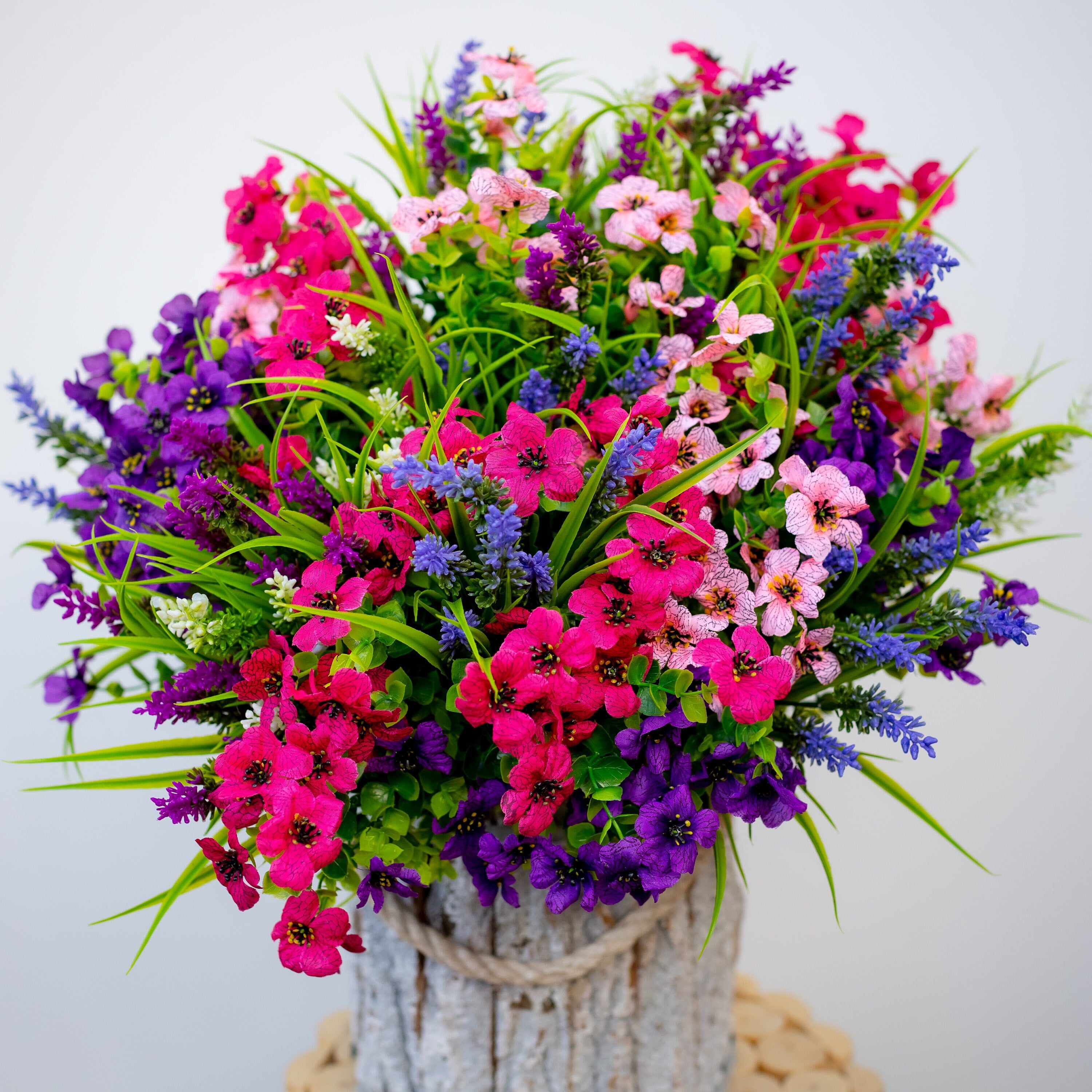 UV Resistant Artificial Flowers: Outdoor Home Wedding Decor