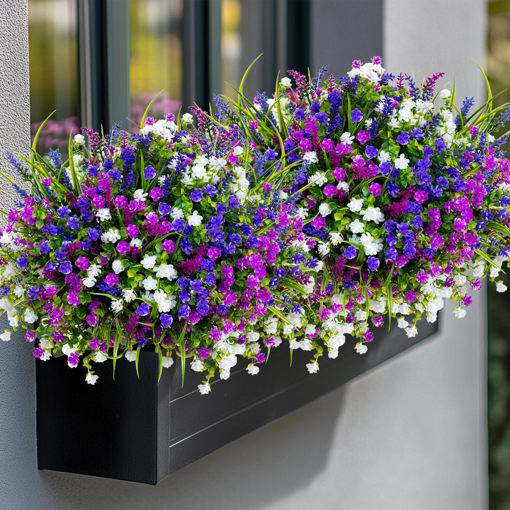 UV Resistant Artificial Flowers: Outdoor Faux Boxwood Greenery